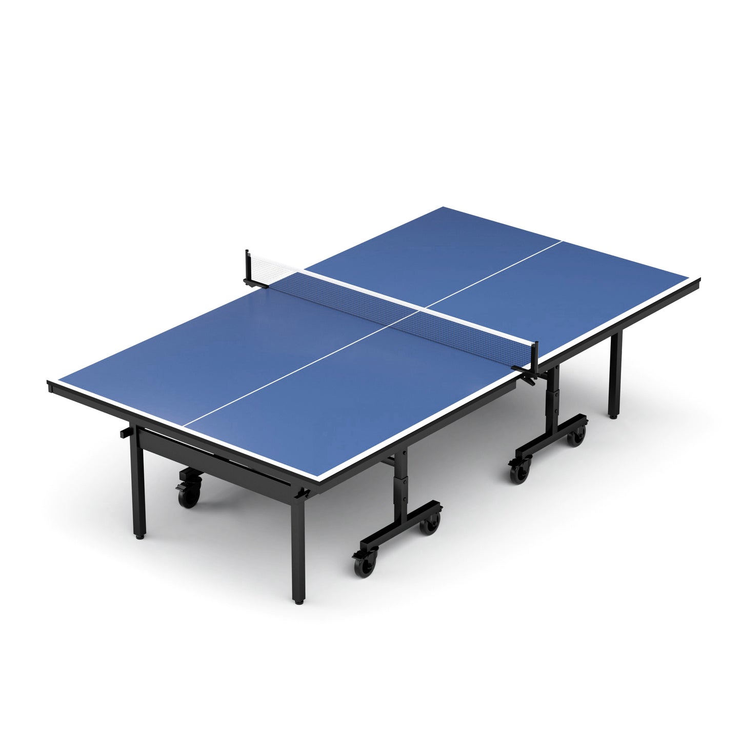 Table tennis 15mm professional MDF indoor table with table tennis net and racket 108 "x 60" x 30“