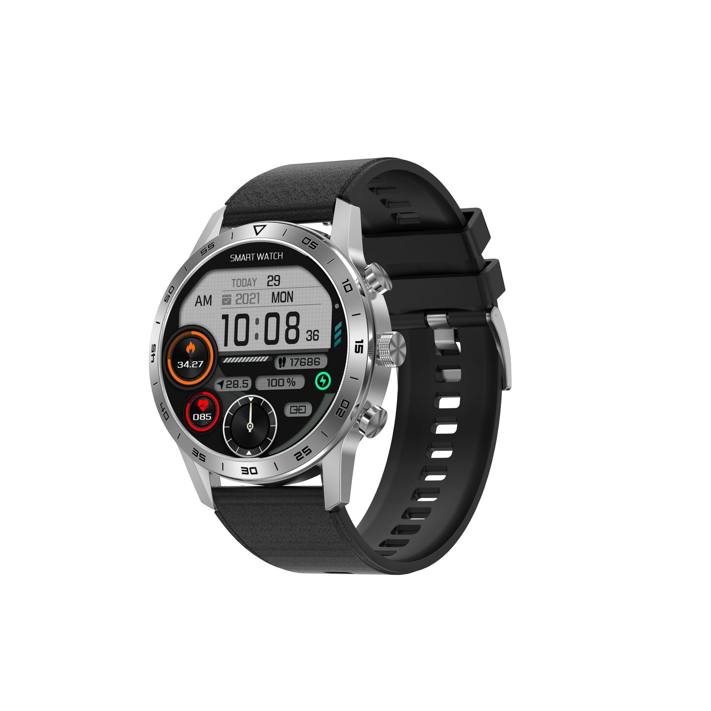 DT70 Bluetooth call smartwatch high definition large screen heart rate and blood oxygen monitoring NFC wireless multi charging