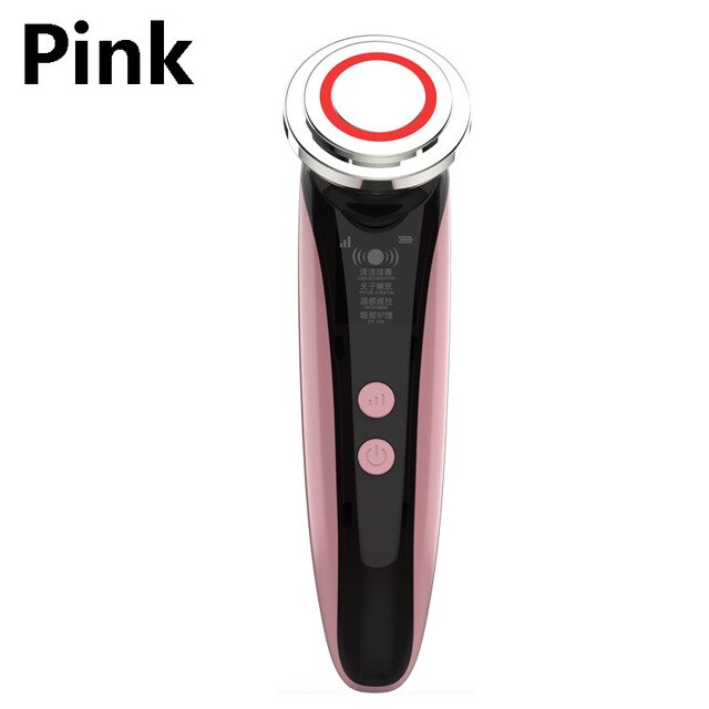 5 in 1 EMS Beauty Instrument RF RadioFrequency Facial LED Photon Skin Care Tool Device Face Lift Massage Tighten Beauty Machine