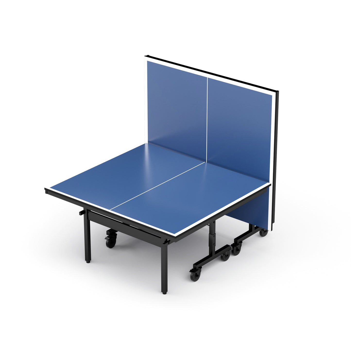 Table tennis 15mm professional MDF indoor table with table tennis net and racket 108 "x 60" x 30“