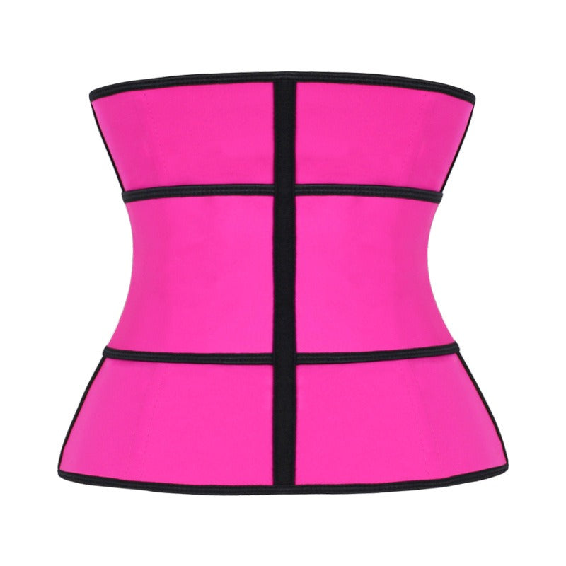 9 Steel Bone Tummy Belt Single Belt Zipper Style Plastic Abdominal Belt Waist Trainer Plastic Belt Waist Strap