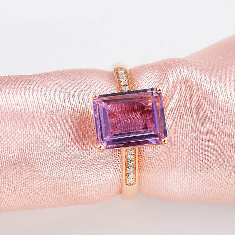 European and American style square ring