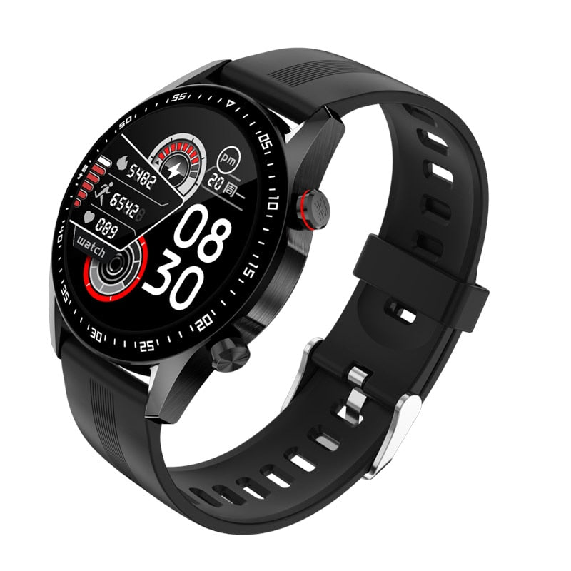 E1-2 Smart Watch Men Bluetooth Call Custom Dial Full Touch Screen Waterproof Smartwatch For Android IOS Sports Fitness Tracker