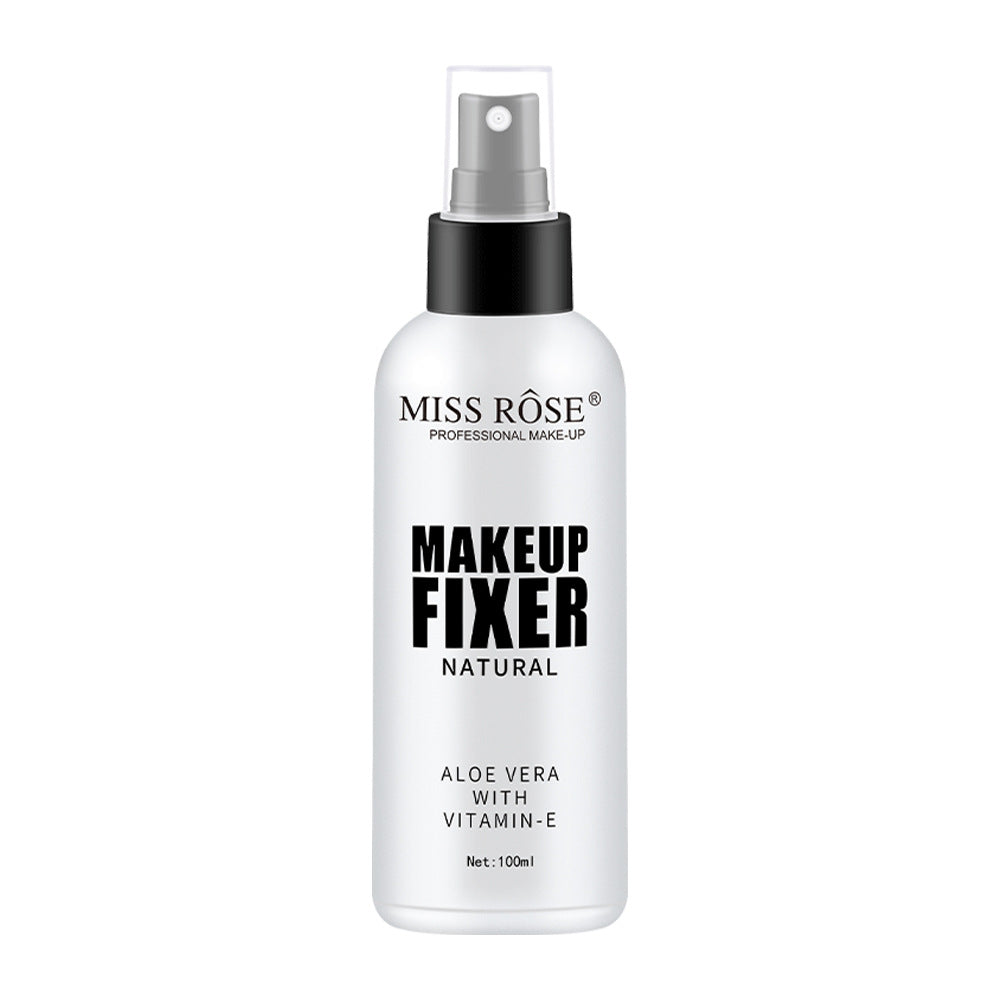 MISS ROSE Moisturizing And Nourishing Long-Lasting Makeup Fixing Lotion 100ml Frosted Bottle Clear Makeup Setting Spray