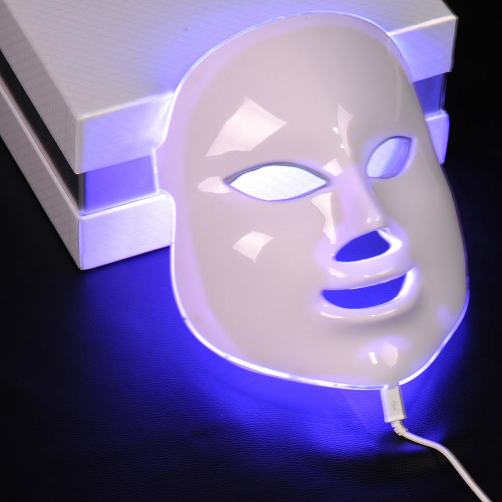 7 Colors Light Photon LED Electric Facial Mask Therapy beauty salon Anti-Aging Wrinkle Removal Skin PDT Skin Rejuvenation Device