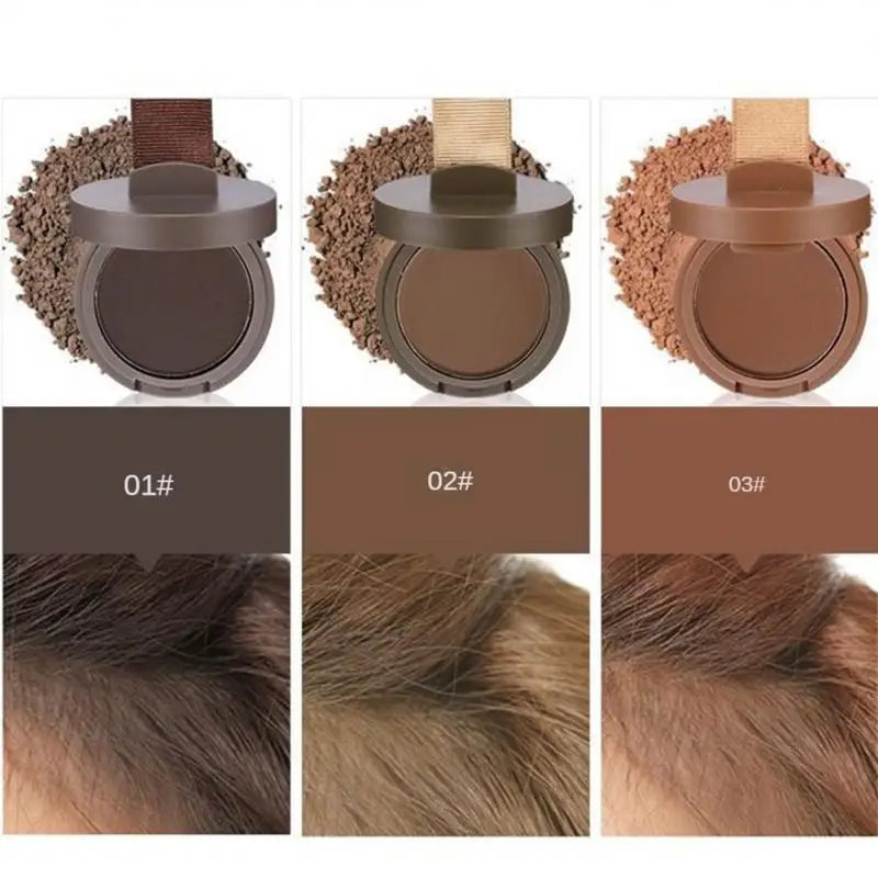 Hairline Shadow Powder Natural Instant Hairline Filling Repair Hair Tool Unisex Hair Fluffy Powder Bald Coverage