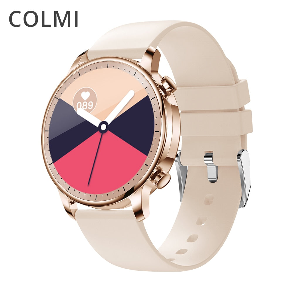 COLMI V23 Women Smart Watch Full Touch Fitness Tracker IP67 Waterproof Blood Pressure Smart Clock Men Smartwatch