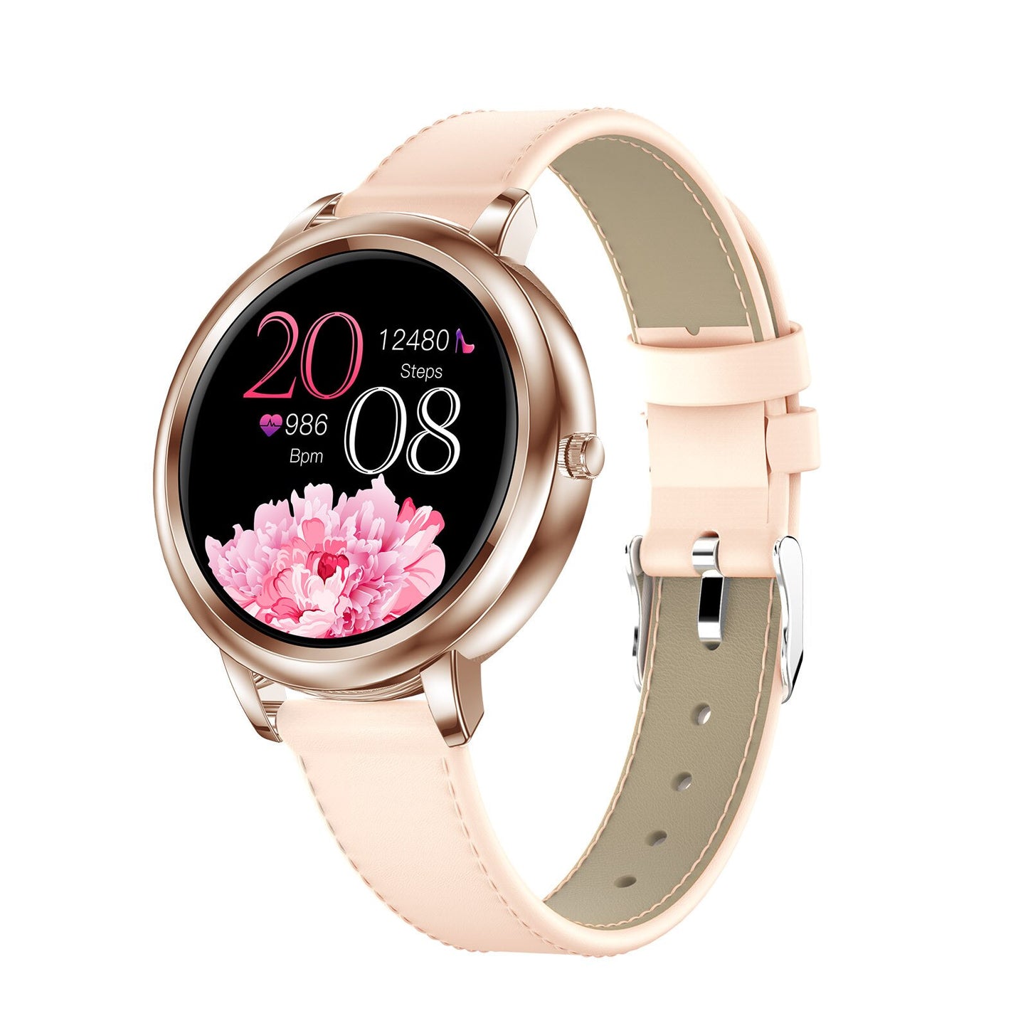 New MK20 Smart Watch Full Touch Screen 39mm Diameter Women Smartwatch For Women And Girls Compatible With Android And Ios