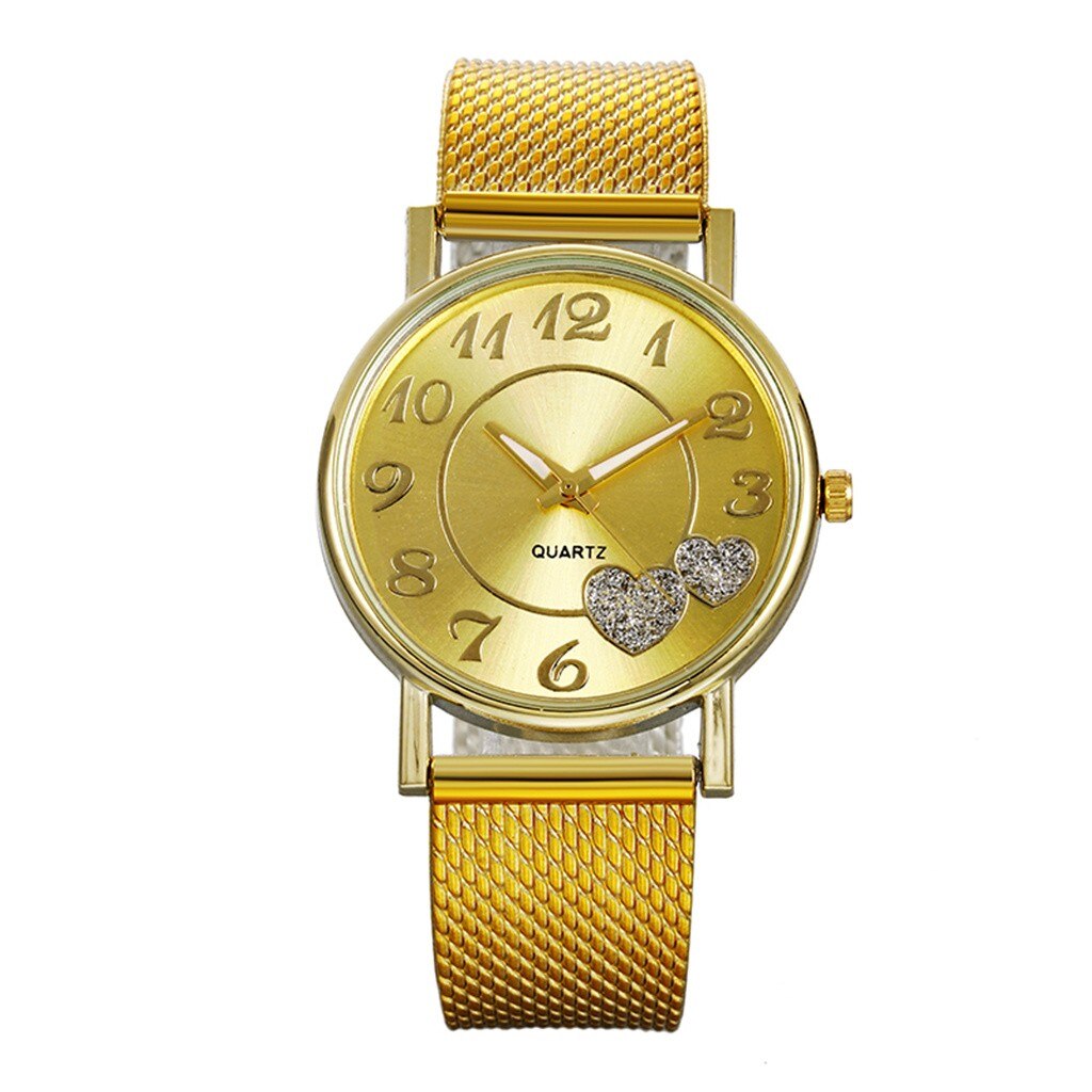 The Latest Top Watch Fashion Women Mesh Belt Watch Wild Lady Creative Gift relojes para mujer Drop Shopping