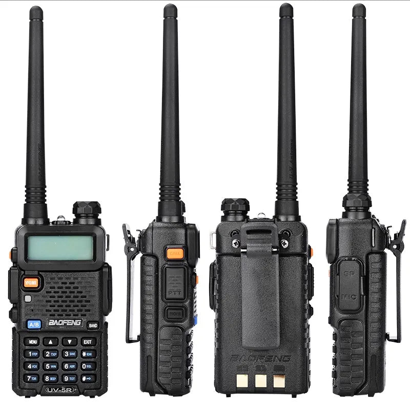 BaoFeng UV-5R Walkie Talkie Professional CB Radio Baofeng UV5R Transceiver 128CH 5W VHF&UHF Handheld UV 5R For Hunting Radio