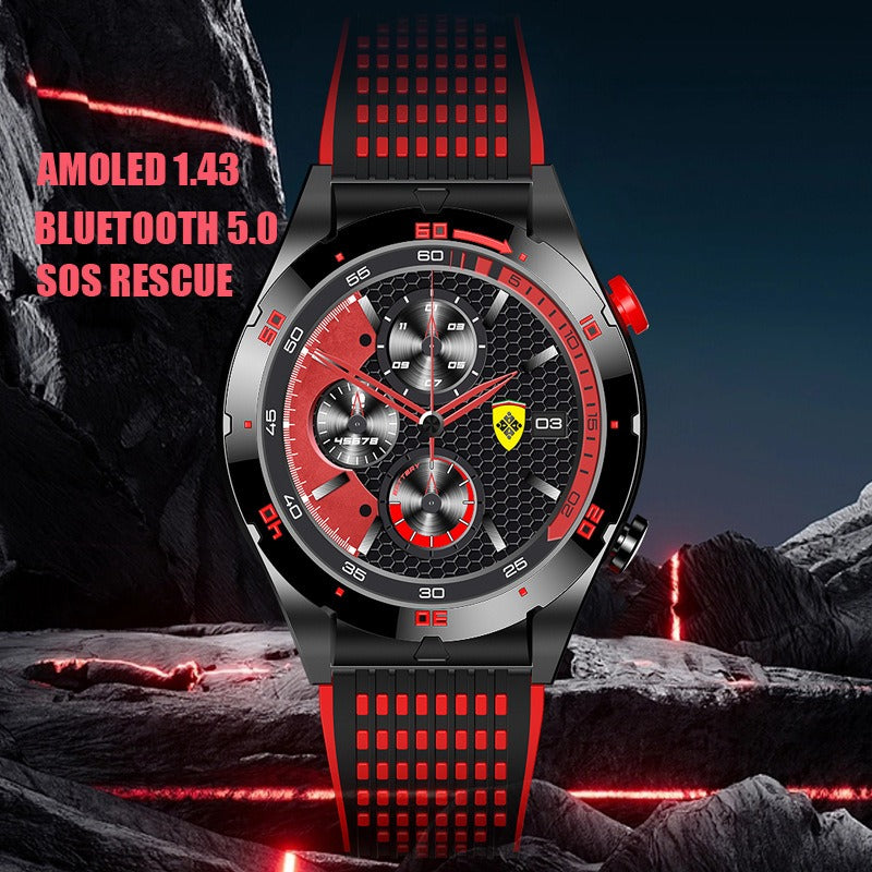 EX102 smart watch double starry sky sports strap for men