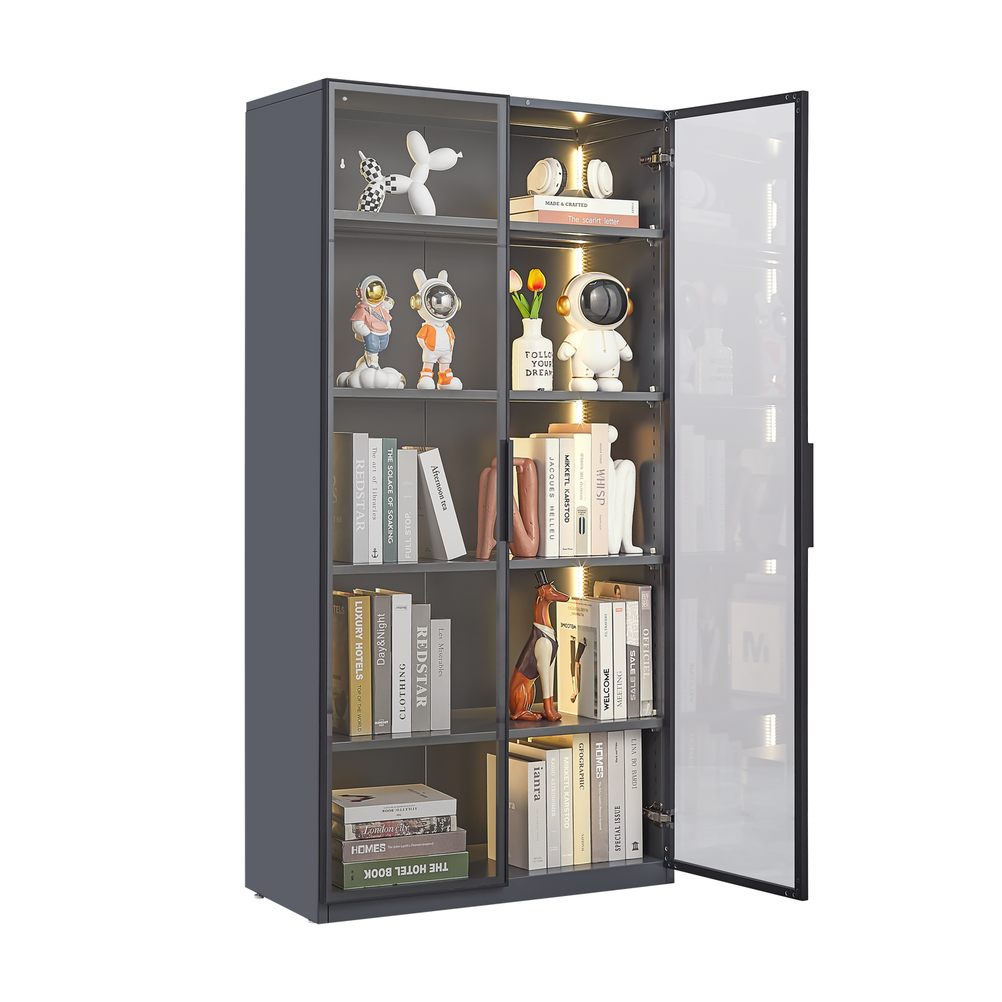 Display storage cabinet