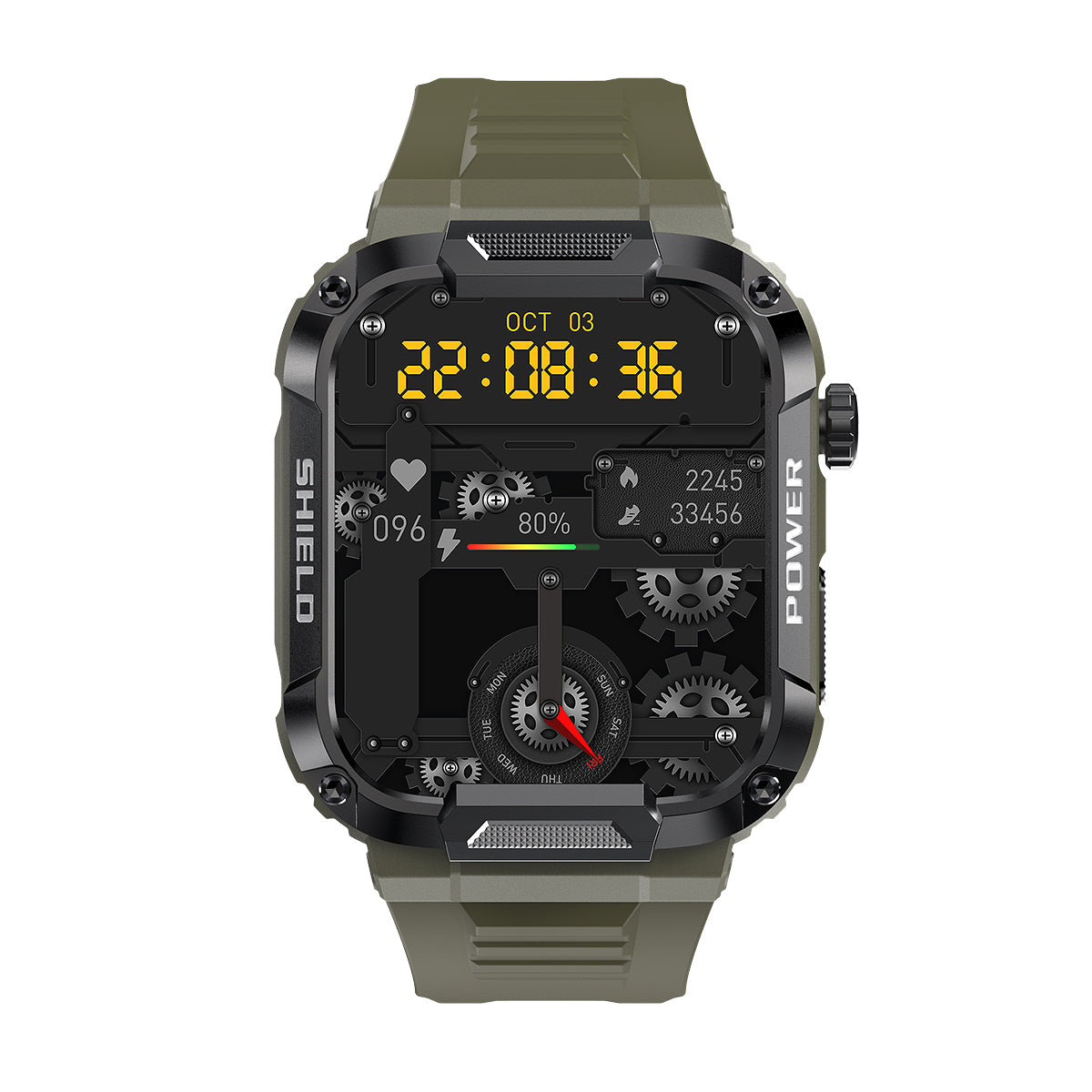 Smart bracelet MK66 Bluetooth call IP69 health monitoring super long endurance sleep monitoring sports watch