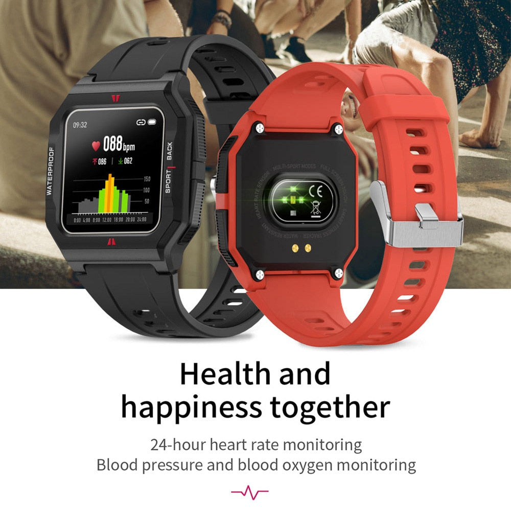 COLMI P10 Smart Watch Men Full Touch Heart Rate Monitor IP67 Waterproof Fitness Tracker Neo Smartwatch for Xiaomi iOS Phone