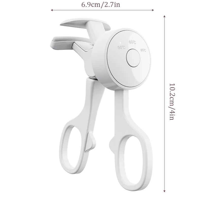 Electric Eyelash Curler Charging Model Fast Heating Portable Eye Lash Perm Shaping And Lasting Curling Thermal Eyelash Clip