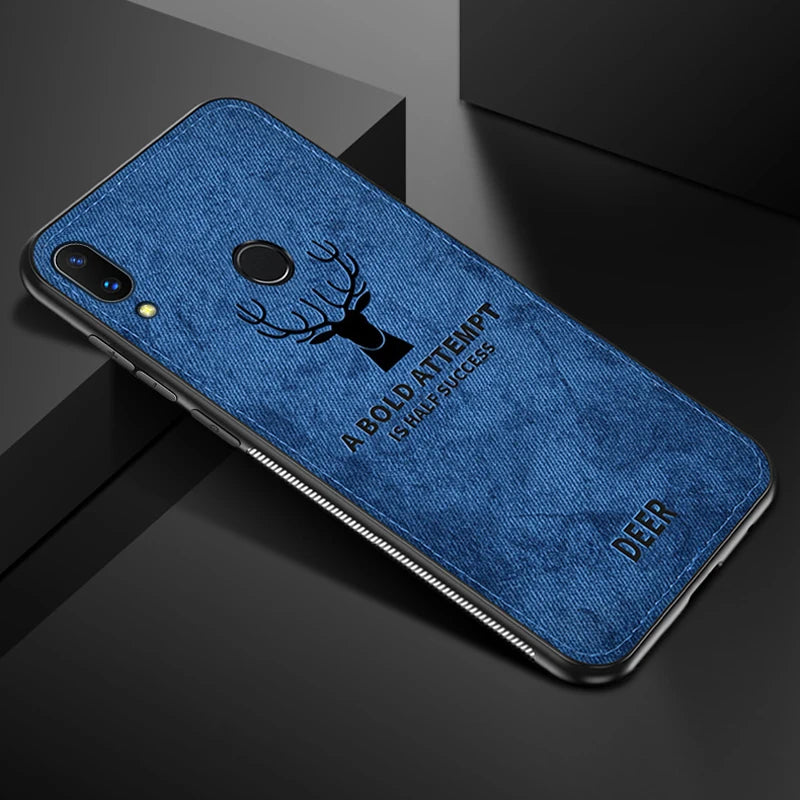 Deer Cloth Phone Case for Huawei Honor 20 Pro Lite 10 10i 8A 8C 8X 8S 9X PRO 7X 7S 7A Honor 7C 9 20s 9A Soft Silicone Frame Case